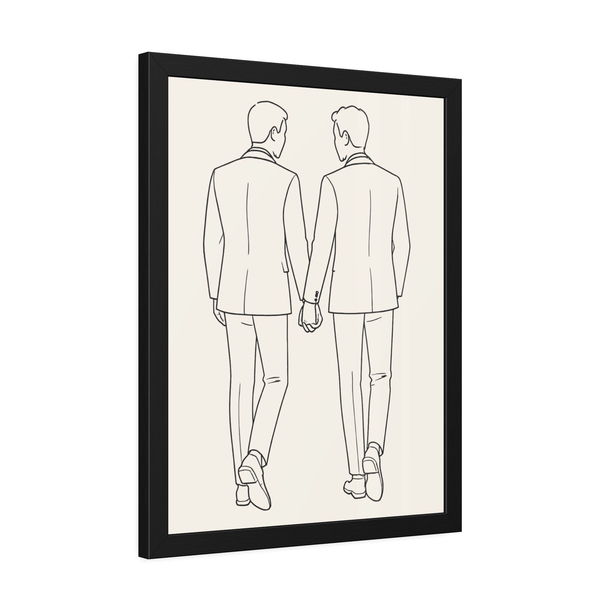 Two Grooms Walking - OTTR