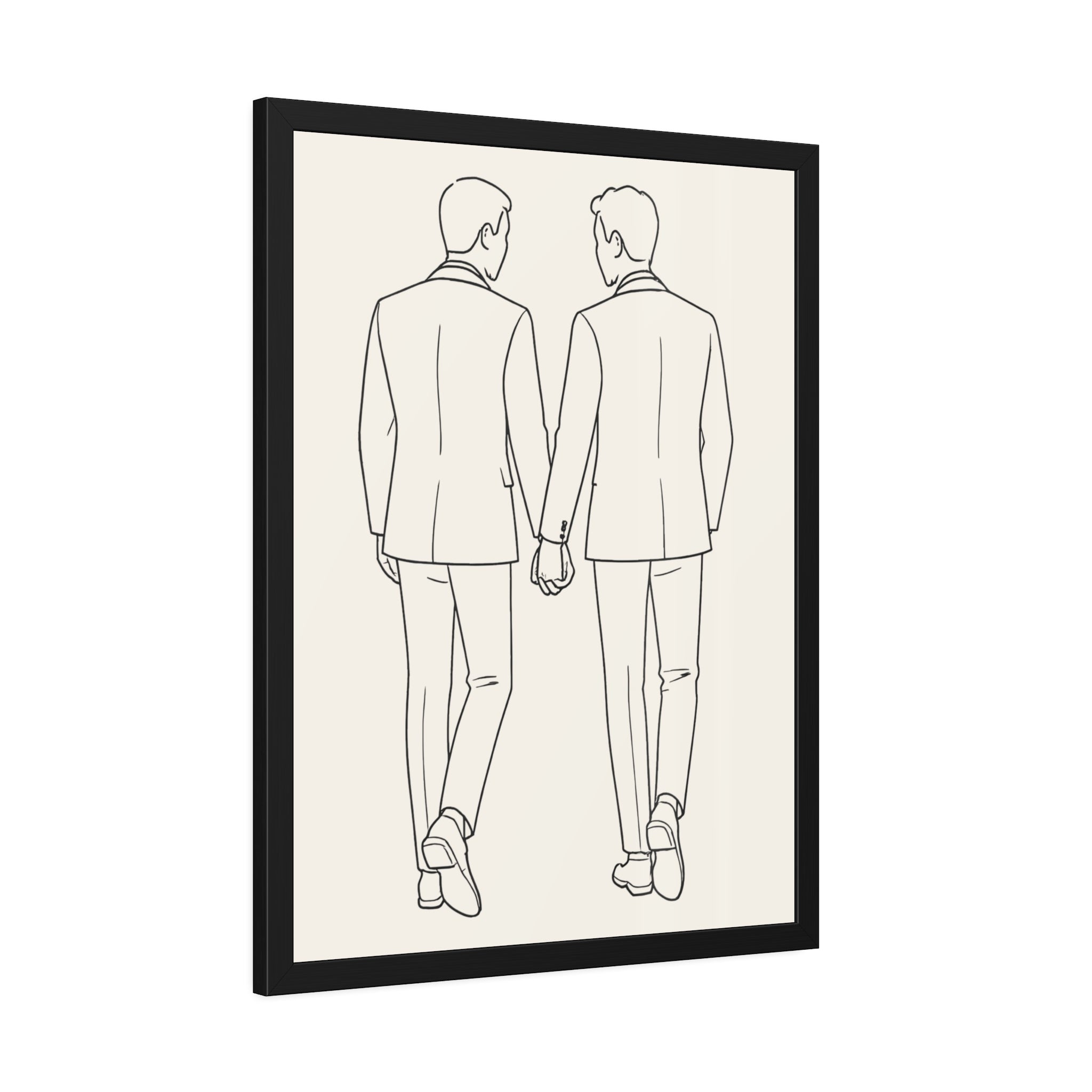 Two Grooms Walking - OTTR